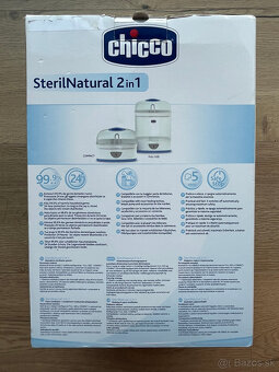 Parný sterilizátor chicco SterilNatural 2v1 - 5