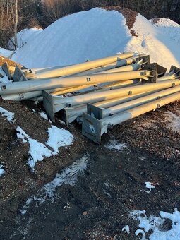 Železne stľpy pozinkované - 5