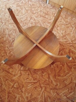 Stolík drevo sklo - 5