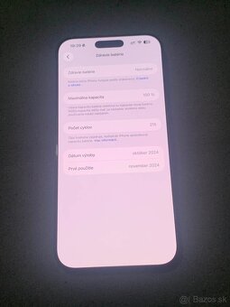 Predám Apple iPhone 16 PRO MAX 256GB Black Poškodený - 5