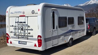 Obytny prives Hobby 540 KMFE - solarny panel, mover - 5