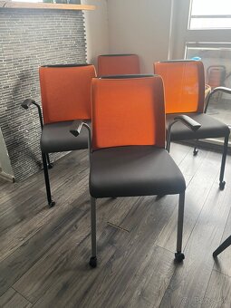Stolička Steelcase kancelárska 4ks - 5