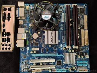 Gigabyte GA-EG41MFT-US2H (rev. 1.4)/CPU+8GB DDR3 - 5