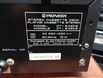 pioneer ct s403s//REZERVOVANE/ - 5