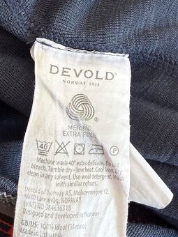 Zánovné spodné nohavice Devold Lauparen Merino 190 Long John - 5