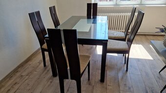 Jedálenský stôl so 6 stoličkami - 5