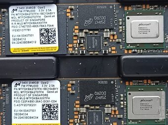 Micron 2500 / 3400 1TB a 2TB NVMe 1.4c (7 100 MB/s) - 5