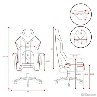 Predám Nové Herné kreslo Diablo Chairs X-Player 2.0 Normal - 5