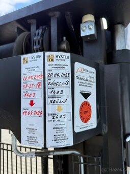 Ručný vysokozdvižný vozík Hyster S1.2AC 2014 triplex 3.8m - 5