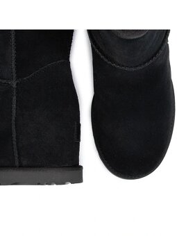 Čižmy kožené originál UGG snehule topánky ovčia vlna - 5