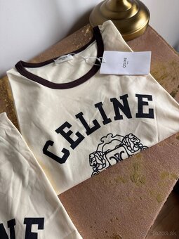 Celine bavlnené tričko Skladom - 5