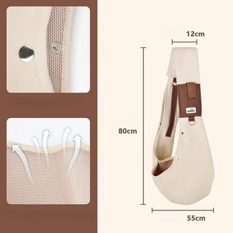 Prepravný nosič pre malých maznáčikov - 5