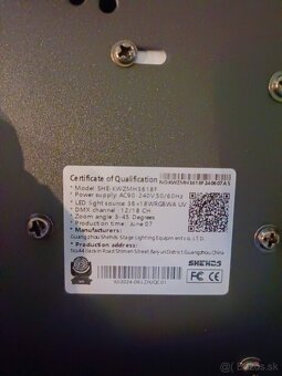 Shehds Led36x18 RGBWA + UV zoom - 5