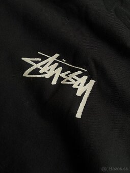 Čierne tričko Stüssy chess - L - 5
