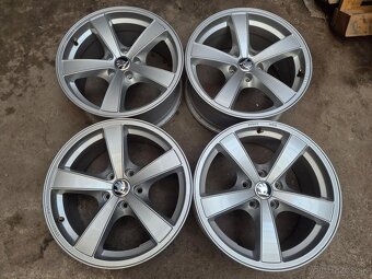 5x112 r17 ET38 x 8J elektróny ŠKODA, VW, SEAT, AUDI - 5