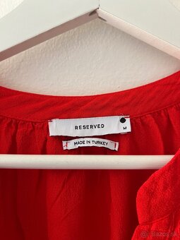 1+1 Zdarma krásne dámske letné šaty Reserved - veľ. 44 - 5