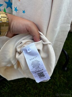 Gucci mikina krémová - 5