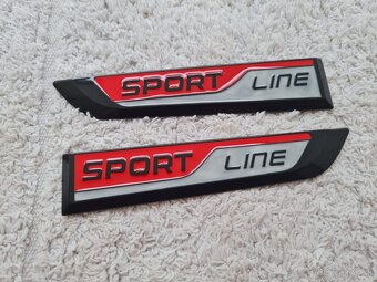 Napis SPORTLINE na blatník ŠKODA - 5