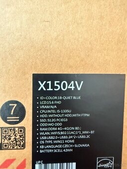 ASUS Vivobook 15 X1504VA - 5