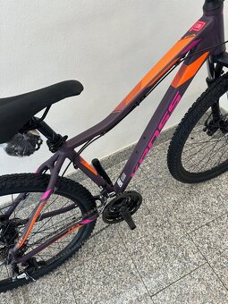 Kross Lea 3.0, veľ. S (17''), 27,5", bicykel, Violet Pink - 5