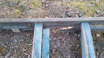 Darujem starý dvojitý 2,5m rebrík, tzv. A-čko za odvoz . - 5