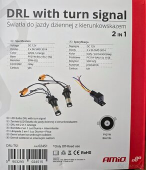 LED denné svietenie s funkciou LED smeroviek - 5