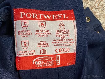 PORTWEST vysoko kvalitne nehorlave montérky L - 5