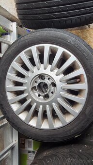 Letne 15 kolesa/pneu/ /Disky Fiat 500 185/55/R15 - 5