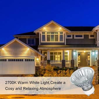 Halogénové žiarovky OFFCUP GU10 50W, balenie 8 kusov - 5