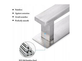 Vešiak na uteráky horizontálny / vertikálny 40cm - 5