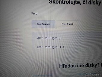 15" FORD TRANSIT,FORD TOURNEO + zimné pneu. - 5