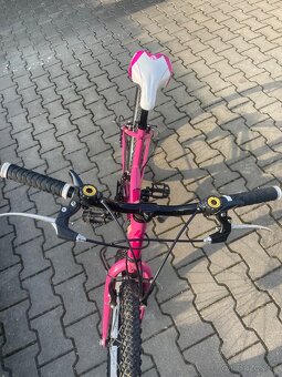 Predám ružový detský bicykel - 5