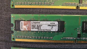 Pamäte 2GB DDR3 PC8500 aj DDR2 - 5