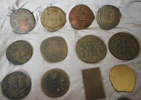 Medaily a plakety z čias ČSSR -  24ks - 5