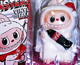 č.2👜🥤🔴Labubu originál POP MART Coca-Cola - limitka - 5