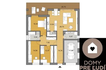 4-izbový rodinný dom s garážou v TOP lokalite, Bernolakovo J - 5