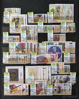 Poštové známky Československo - série čisté / 2 - 5