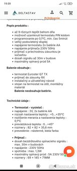 Termostat izbový euroserm - 5
