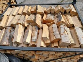 Ukladané bukové palivové drevo - 5