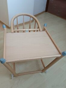 detská postieľka a stolička - 5