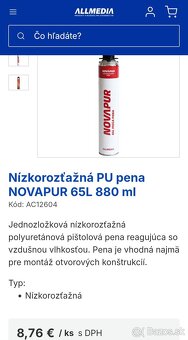 Montážna pena Novapur - 5