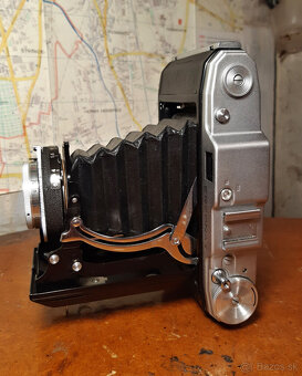 měchový fotoaparát Ercona II, Carl Zeiss Tessar, TOP stav - 5