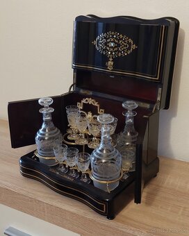 Likérnik Boulle Napoleon III Cave a liqueur - 5