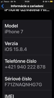Predam vimenim iphone 7 - 5