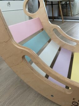 Montessori hojdačka dúhová - ELIS Design - 5