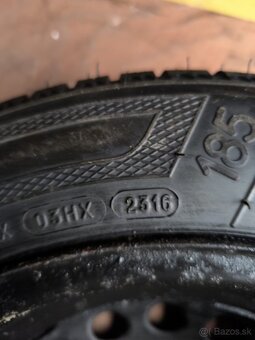 Celoročné pneumatiky s plechovými diskami 185/65/R15 - 5