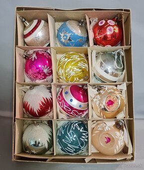 Retro Vianočné ozdoby a svetielka - 5