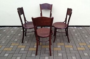 Celodřevěné židle FISCHEL 4ks - 5