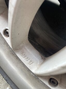 BBS elektrony 5x112 r18 s letnými pneumatikami - 5