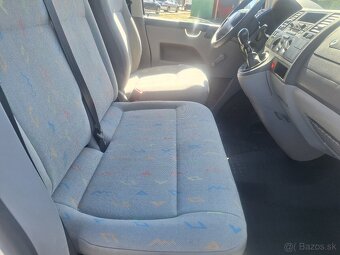 VW T5 1,9TDI 3 MIESTNE PRACOVNÉ AUTO - 5